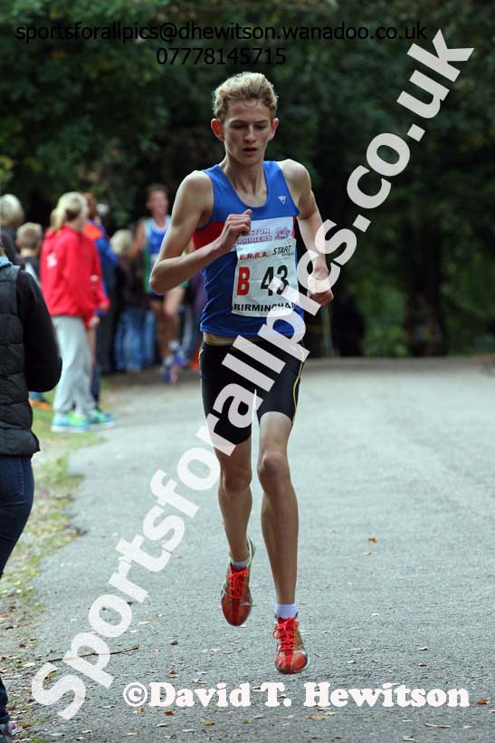 Mens under-17s ERRA Road Relays, Sutton Coldifield, Birmingham. Photo: David T. Hewitson/Sports for All Pics
